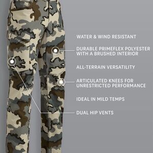 KUIU Attack Pants Men's 30 Vias Camo Toray Softshell Hunting Pants New No Tags
